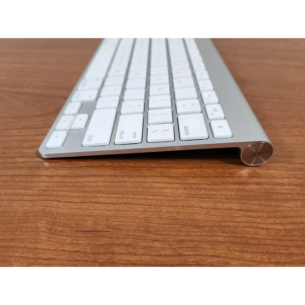 OEM Apple Wireless Bluetooth Keyboard Model A1314 For Mac Aluminium Tested